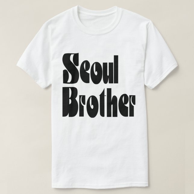 Seoul Broder T Shirt (Design framsida)