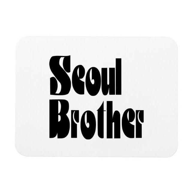 Seoul Brother Magnet (Horisontell)