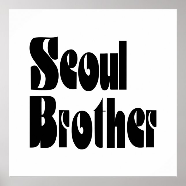 Seoul Brother Poster (Framsidan)
