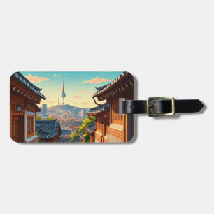 Seoul Bukchon South Korea Sunset Bagagebricka