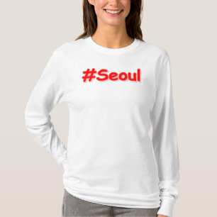 "#Seoul" Cute Design. Köp nu T Shirt