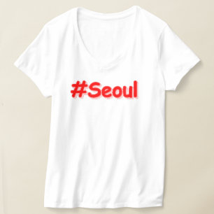 "#Seoul" Cute Design. Köp nu T Shirt