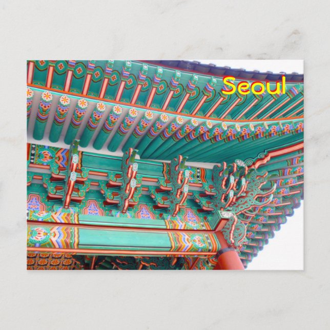 Seoul Eaves Vykort (Framsida)