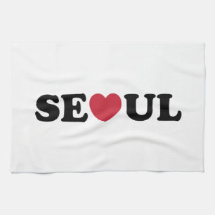 Seoul Kärlek Heart Kökshandduk