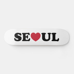 Seoul Kärlek Heart Mini Skateboard Bräda 18,5 Cm