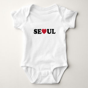 Seoul Kärlek Heart T Shirt