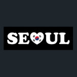 Seoul Kärlek Heart Taegeukgi Flagga Poster<br><div class="desc">Söul Kärlek Heart Sydkorea (Taegeukgi) Flagga Globe Trotters är specialiserat på idiosynkratiskt bildmaterial från hela världen. Här hittar du unika hälsningskort,  vykort,  Poster,  Mousepads med mera.</div>