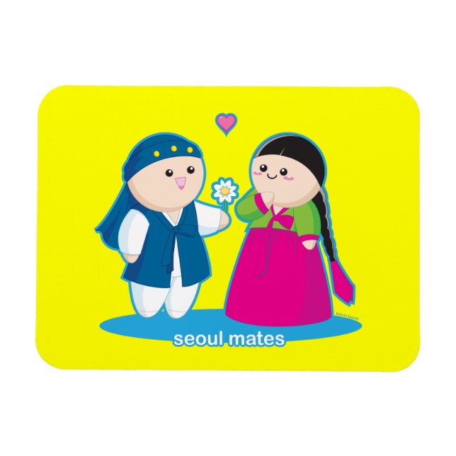 Seoul Mates Magnet (Horisontell)