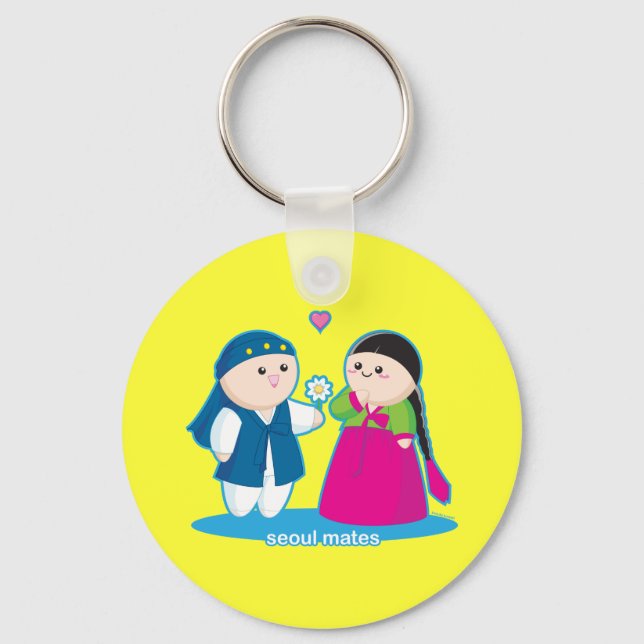 Seoul Mates Nyckelring (Framsida)