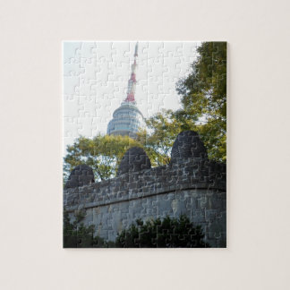 Seoul Namsan torn till och med fyrarna Pussel