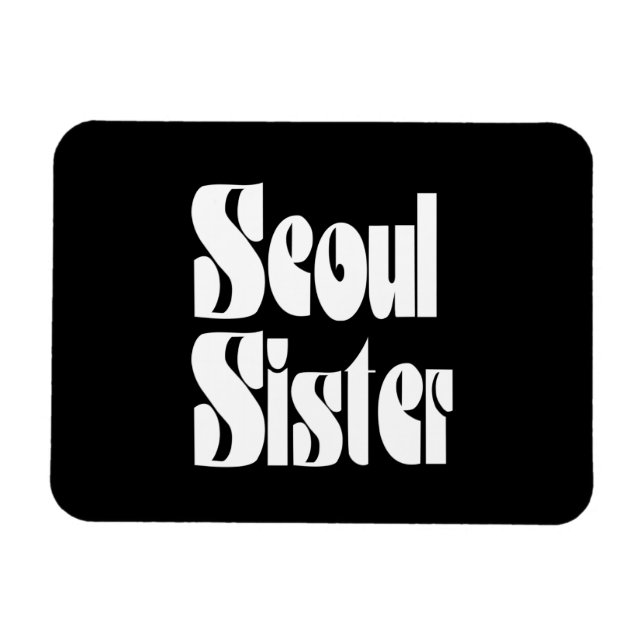 Seoul Sister Magnet (Horisontell)