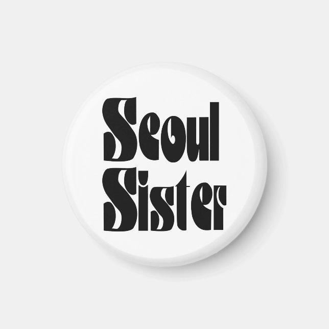 Seoul Sister Magnet (Framsidan)