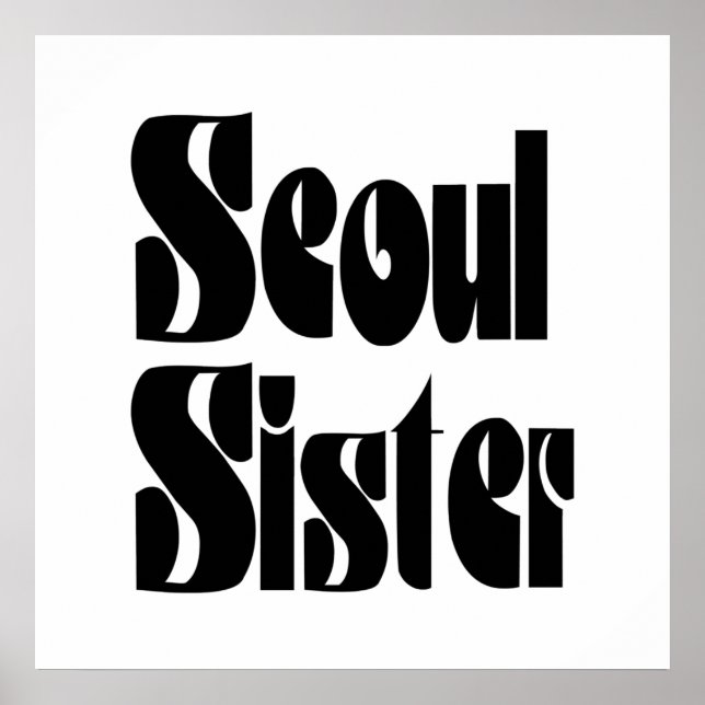 Seoul Sister Poster (Framsidan)