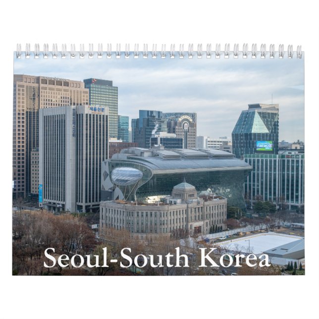 Seoul-South Korea Calendar Kalender (Omslag)
