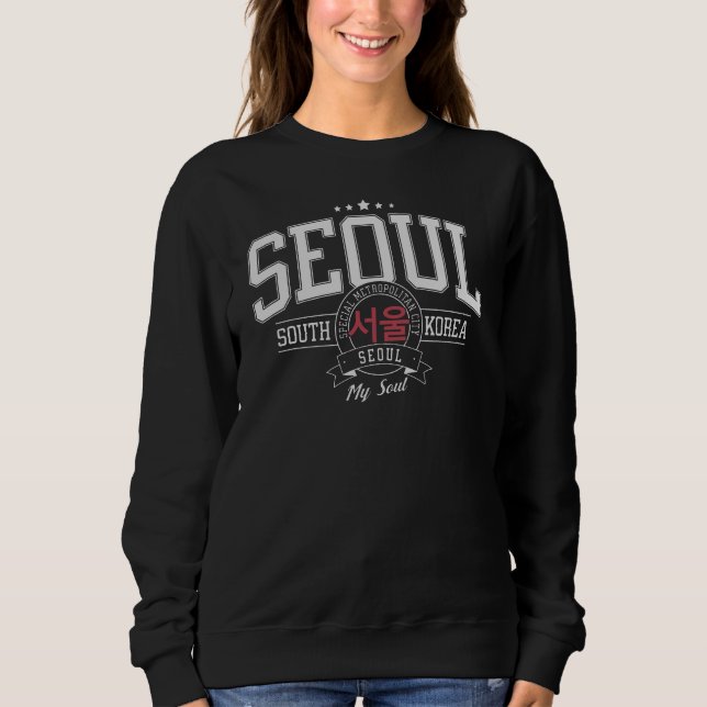 Seoul - South Korea City T Shirt (Framsida)