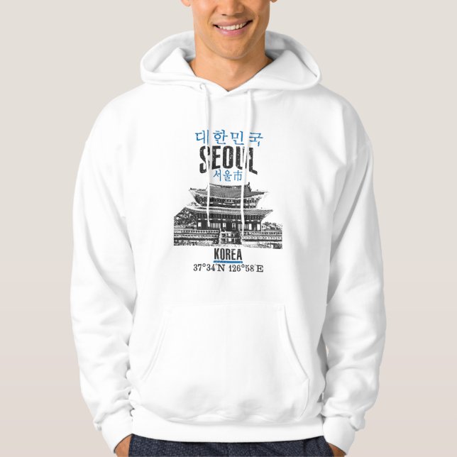Seoul Sweatshirt Med Luva (Framsida)
