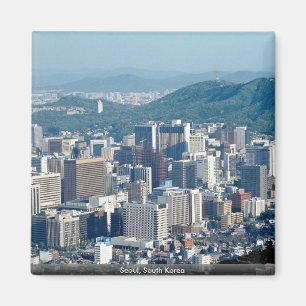 Seoul Sydkorea Magnet