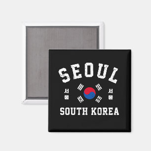 Seoul Sydkorea Magnet