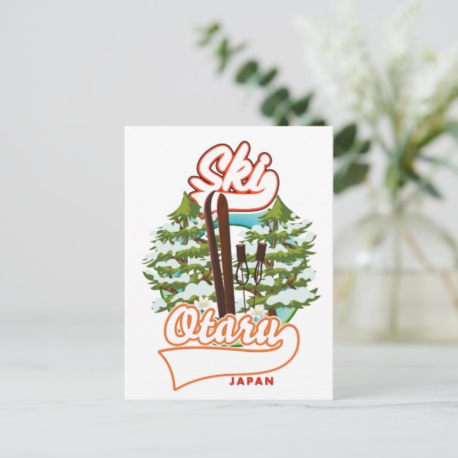 Seoul Sydkorea Skidlogo Postkort Vykort (Stående Fram)