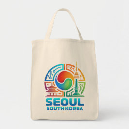 Seoul Sydkorea Tygkasse
