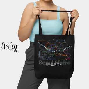 Seoul Tunnelbanan Metro Karta Korea Traveler Tygkasse