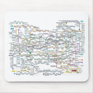 Seoul tunnelbanankarta musmatta