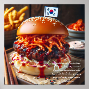 Seoulful Bulgogi Sensation Poster