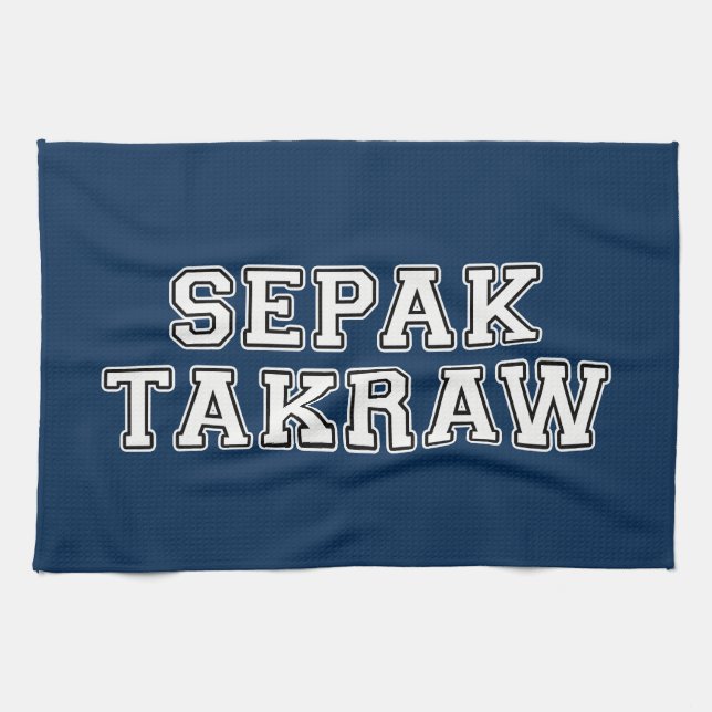 Sepak Takraw Kökshandduk (Horisontell)