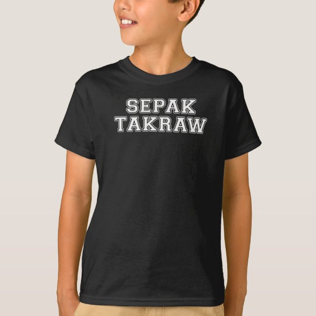 Sepak Takraw Tee Shirt (Framsida)