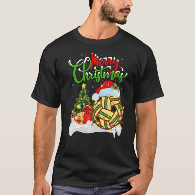 Sepak Takraw  Xmas Decorations Sepak Takraw Christ T Shirt (Framsida)