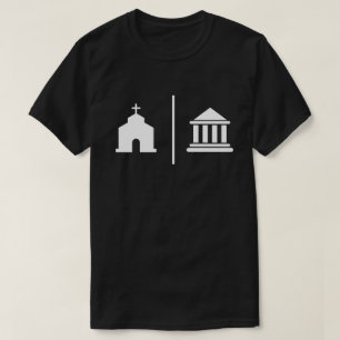 Separat kyrka och stat t shirt