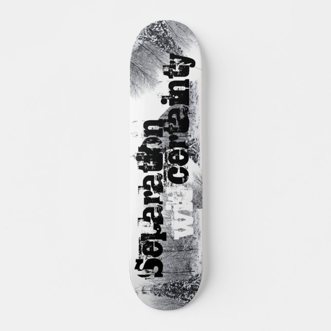 separation med säkerhet skateboard bräda 21,5 cm (Framsida)