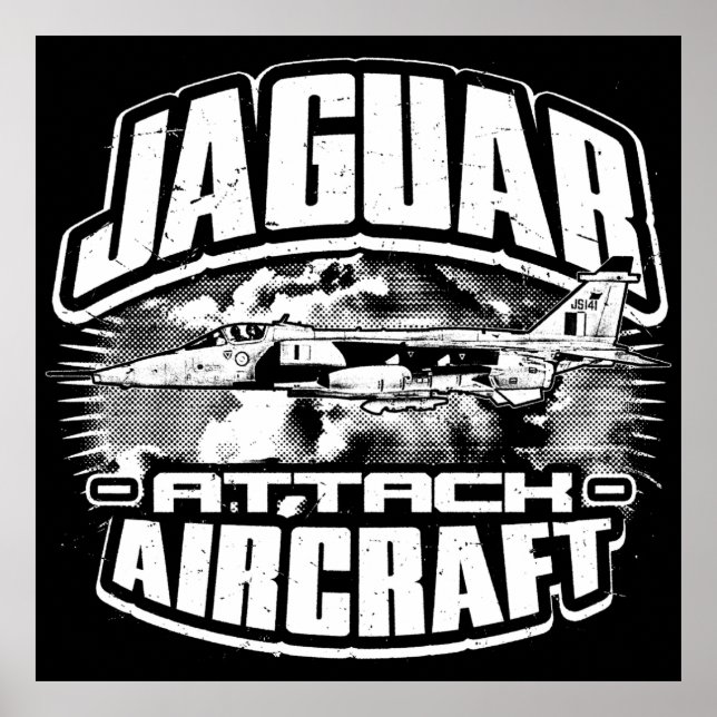 SEPECAT Jaguar Poster (Framsidan)