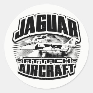 SEPECAT Jaguar Runt Klistermärke