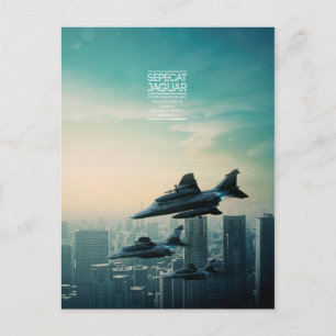 SEPECAT Jaguar-vykort Vykort