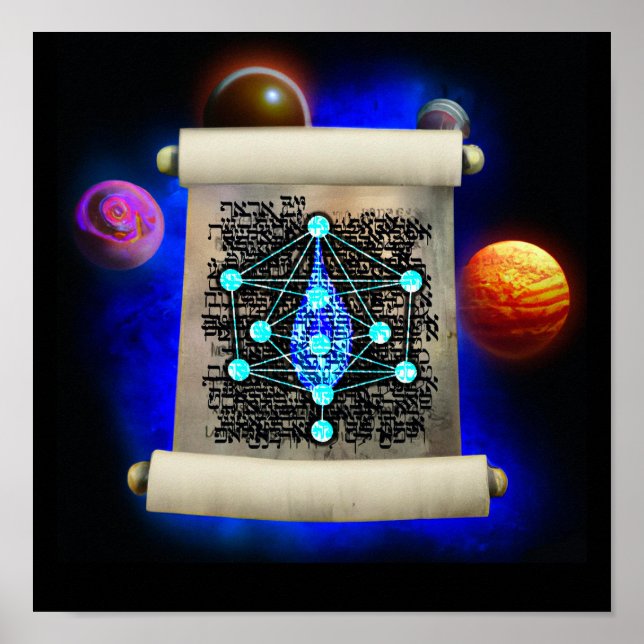 Sephirot Skapande världen Poster (Framsidan)
