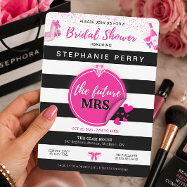 Sephora Tema Bröllopsfest Inbjudan
