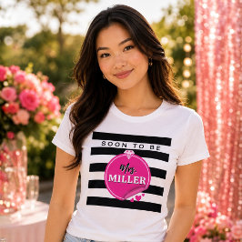 Sephora-tema Snart att bli Mrs Bride T Shirt