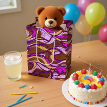 Sepia Abstract Pebble Bean Repeating Pattern