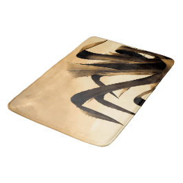 Sepia Aloe Plant Badrumsmatta