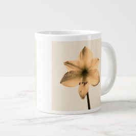 sepia amaryllis jumbo mugg