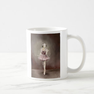 Sepia Ballerina Kaffemugg