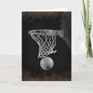 Sepia Basket Kort