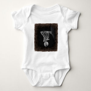 Sepia Basketball Tee Shirt