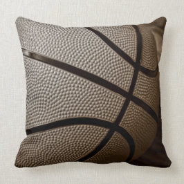 Sepia Basketboll Kudde