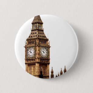 Sepia Big Ben Torn Knapp