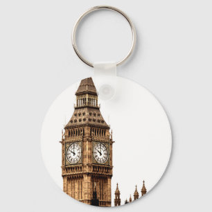 Sepia Big Ben Torn Nyckelring