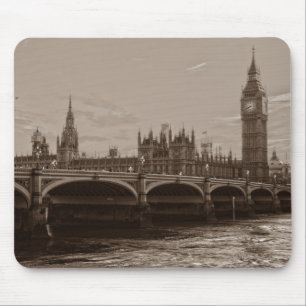 Sepia Big Ben Torn Palace of Westminster Musmatta