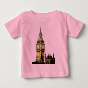 Sepia Big Ben Torn Tee