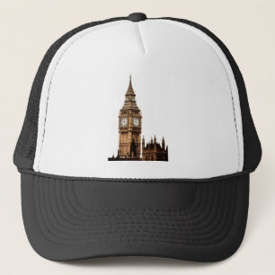 Sepia Big Ben Torn Truckerkeps